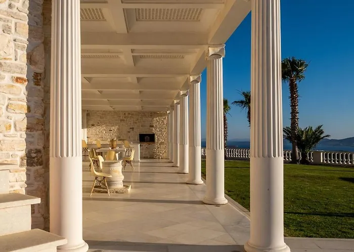 Luxury Aethra -island Living Paros- Vila *