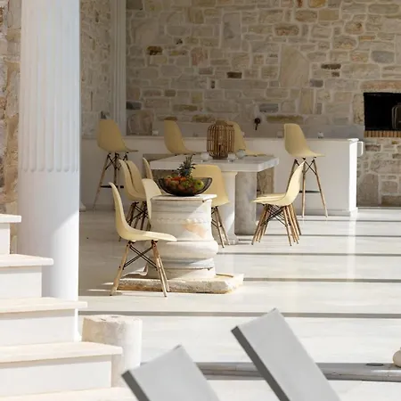 Luxury Aethra -island Living Paros- Villa Sotires