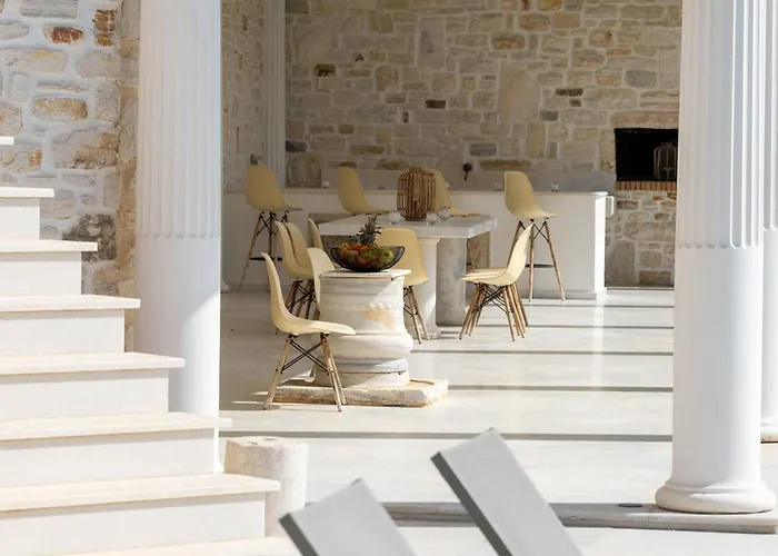 Luxury Aethra -island Living Paros- Villa Sotires